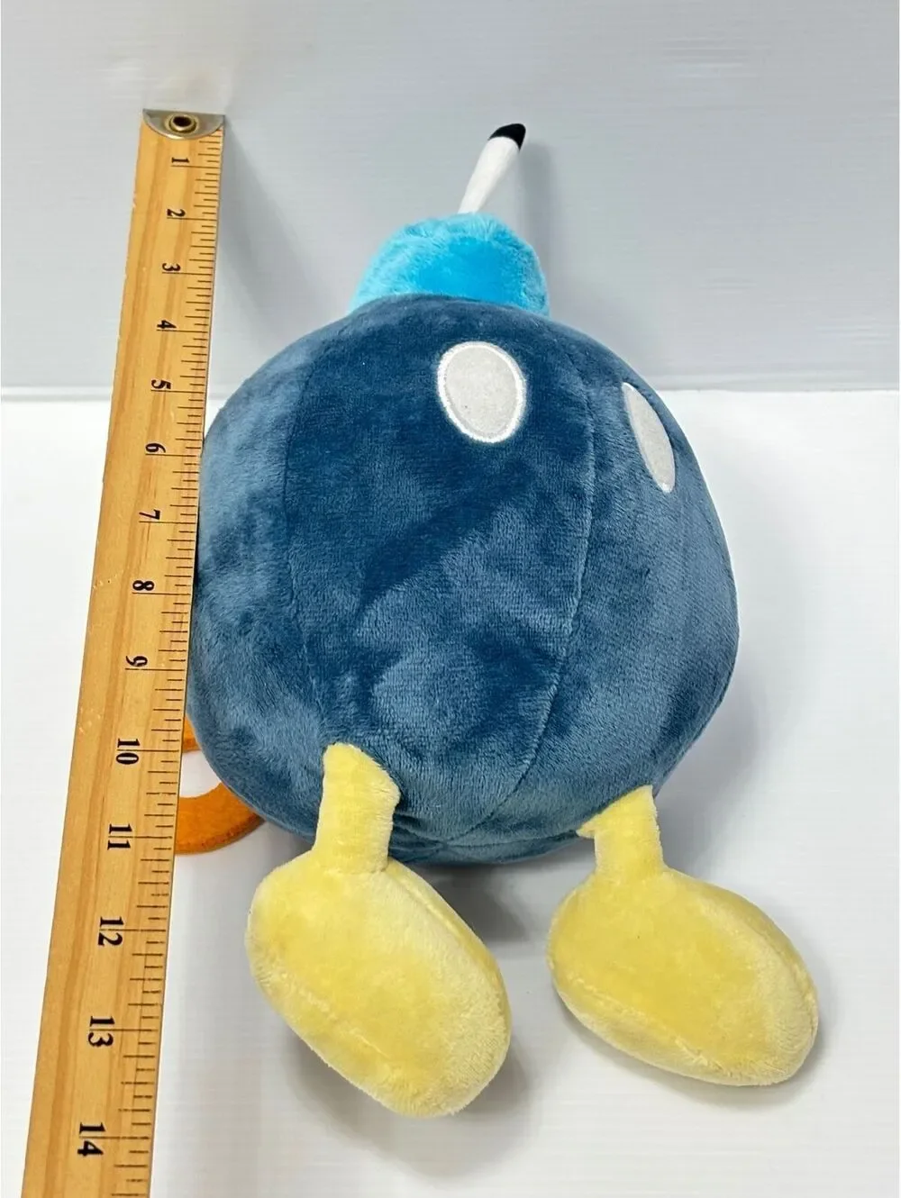 Super Mario Bob-omb Plush Toy with Wind Up Key on Back-Soft Plush Toy Figure GUC